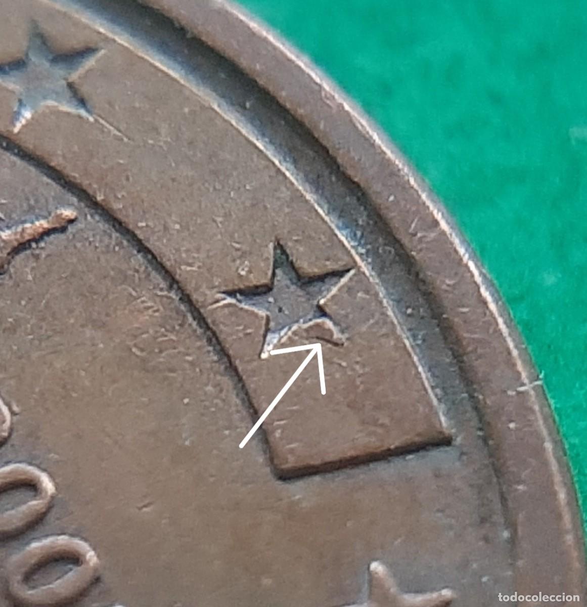 Monedas con errores: (ERROR-ESPA&Ntilde;A)(2005) 5 C&Eacute;NTIMOS CON EXCESO DE METAL. ESTRELLA NO VACIADA - Foto 2
