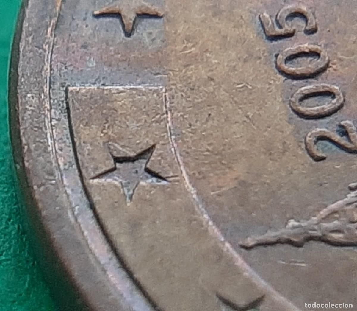 Monedas con errores: (ERROR-ESPA&Ntilde;A)(2005) 5 C&Eacute;NTIMOS CON EXCESO DE METAL. ESTRELLA NO VACIADA - Foto 4