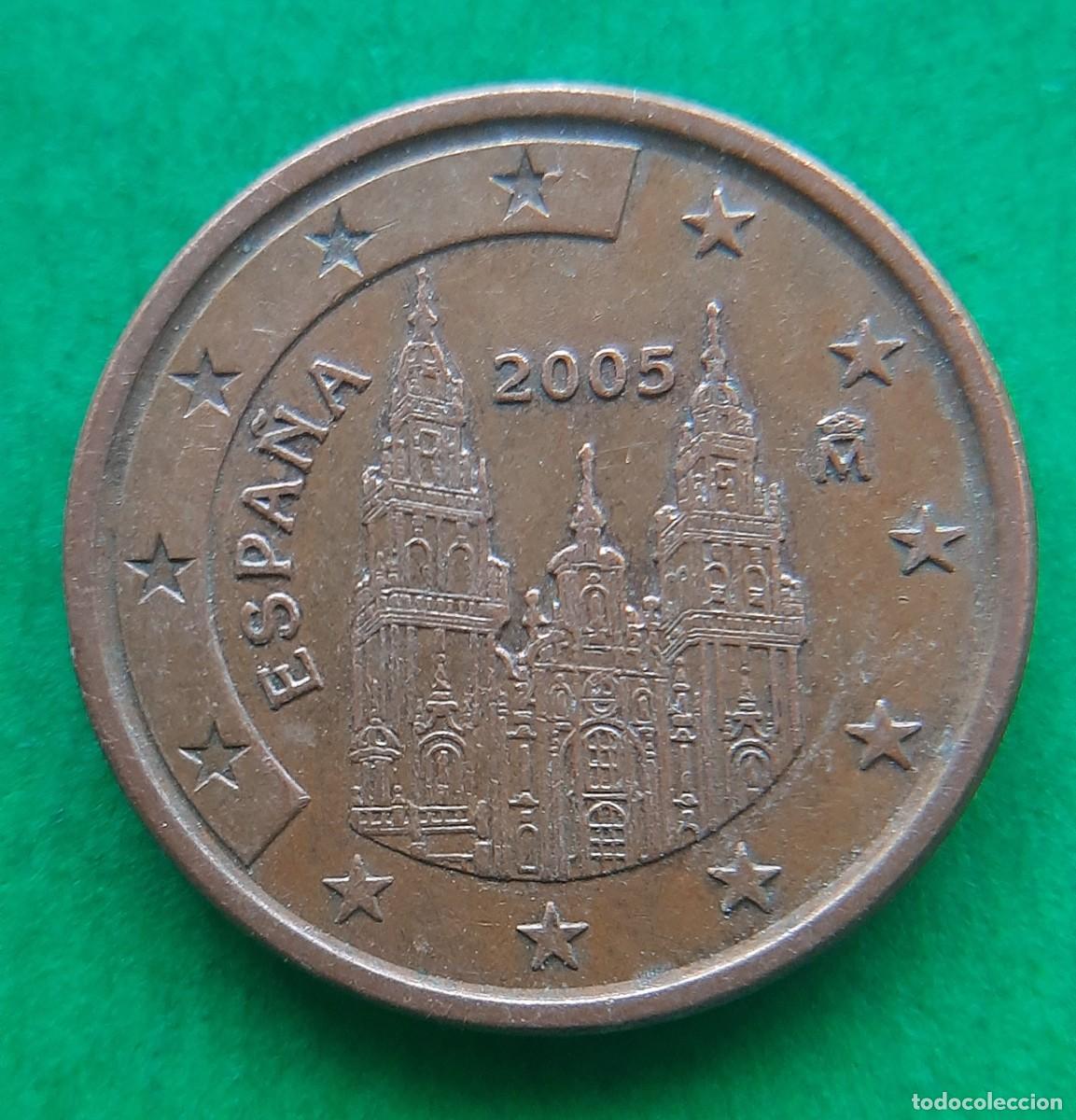 Monedas con errores: (ERROR-ESPA&Ntilde;A)(2005) 5 C&Eacute;NTIMOS CON EXCESO DE METAL. ESTRELLA NO VACIADA - Foto 5