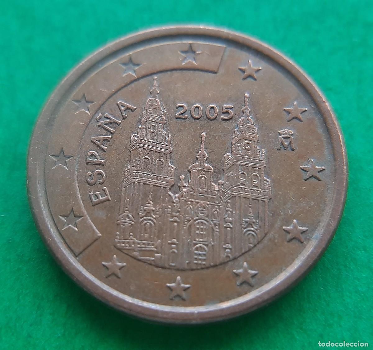 Monedas con errores: (ERROR-ESPA&Ntilde;A)(2005) 5 C&Eacute;NTIMOS CON EXCESO DE METAL. ESTRELLA NO VACIADA - Foto 7