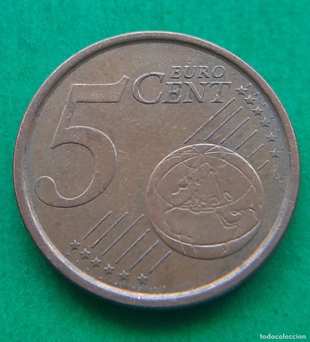 Monedas con errores: (ERROR-ESPA&Ntilde;A)(2005) 5 C&Eacute;NTIMOS CON EXCESO DE METAL. ESTRELLA NO VACIADA - Foto 11