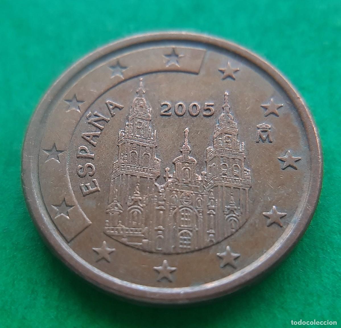 Monedas con errores: (ERROR-ESPA&Ntilde;A)(2005) 5 C&Eacute;NTIMOS CON EXCESO DE METAL. ESTRELLA NO VACIADA - Foto 16