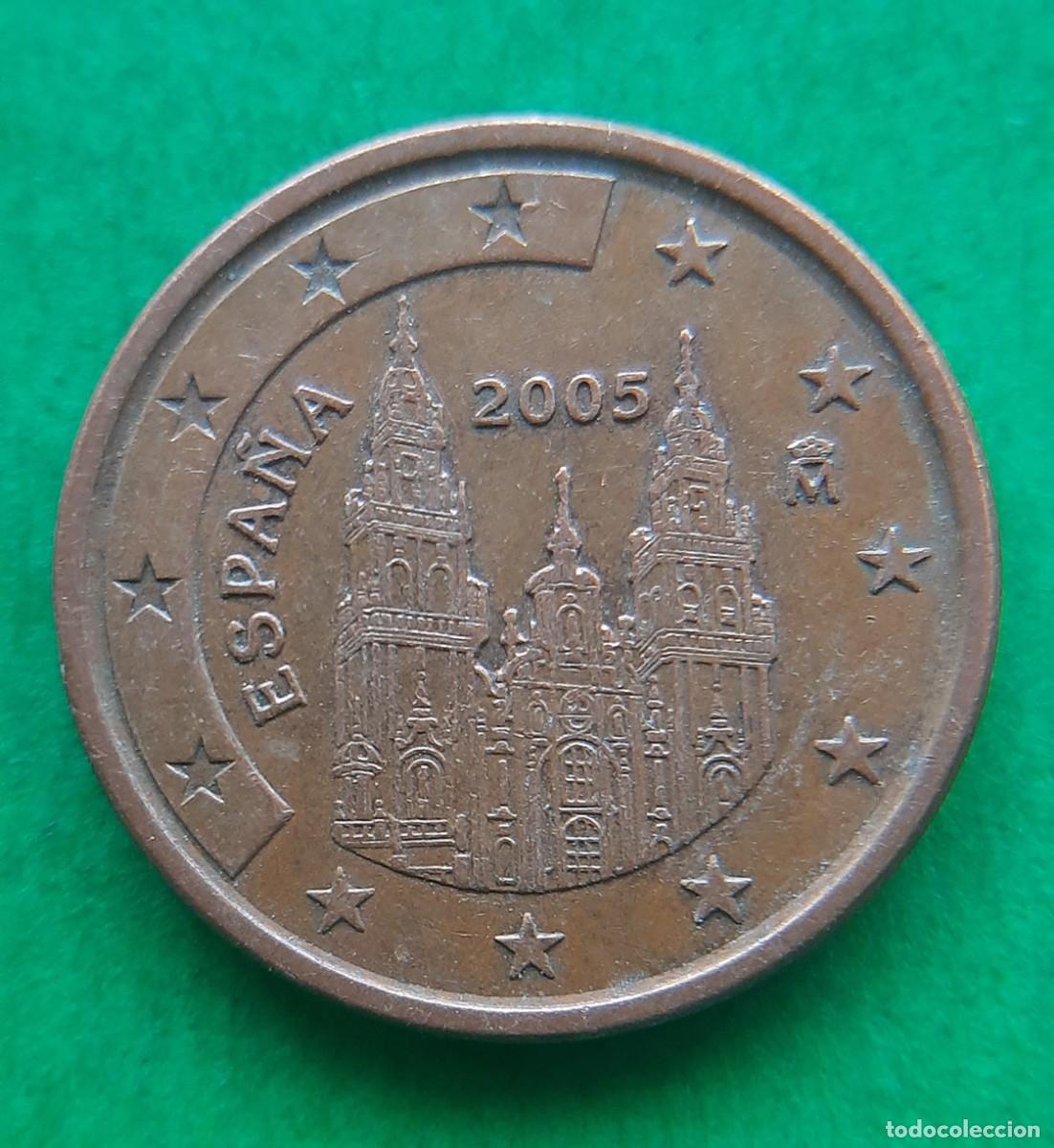 Monedas con errores: (ERROR-ESPA&Ntilde;A)(2005) 5 C&Eacute;NTIMOS CON EXCESO DE METAL. ESTRELLA NO VACIADA - Foto 17