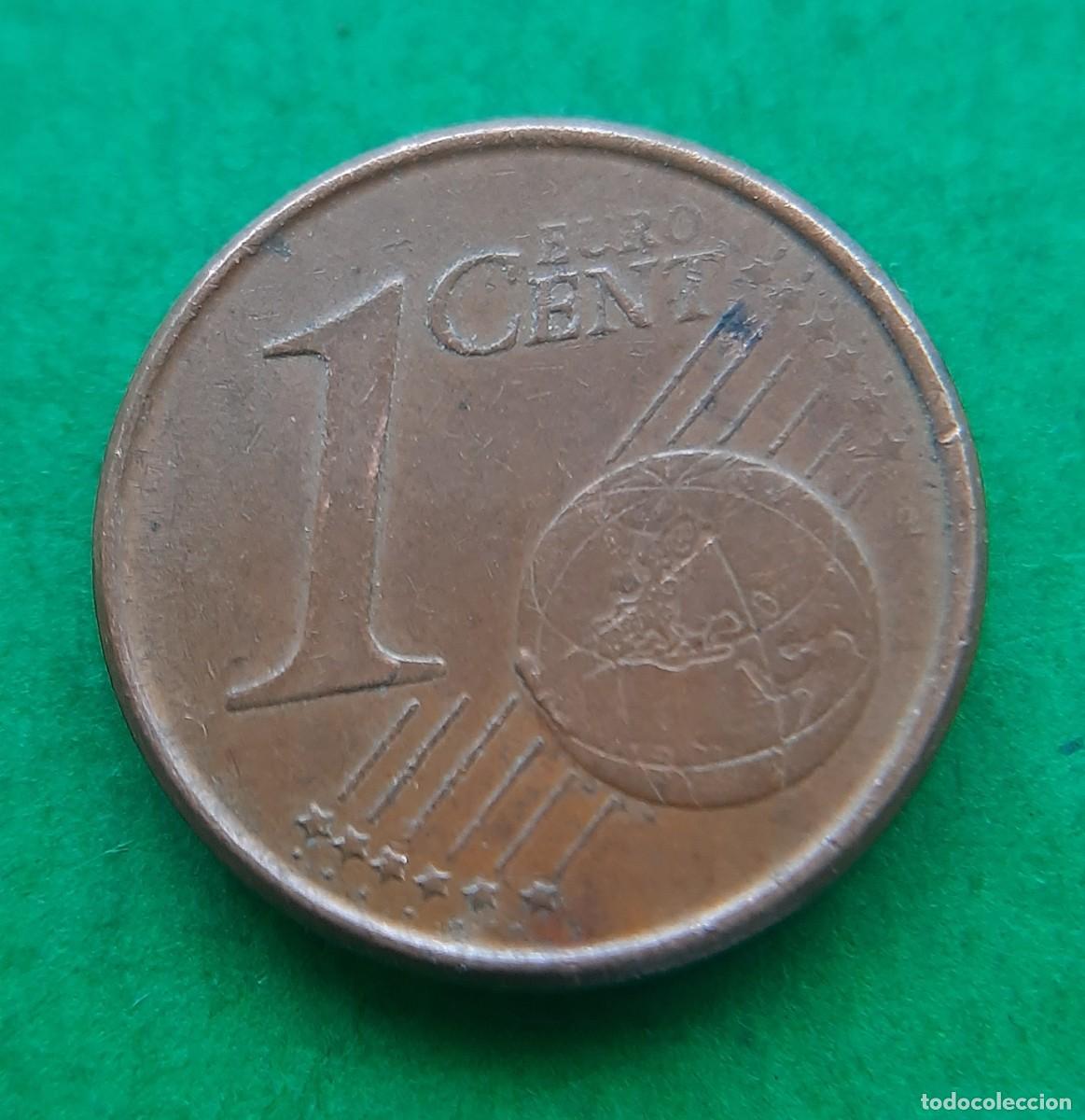 Monedas con errores: (ERROR-ESPA&Ntilde;A)(1999) 1 C&Eacute;NTIMO CON EXCESO DE METAL EN BOLA DEL MUNDO - Foto 7