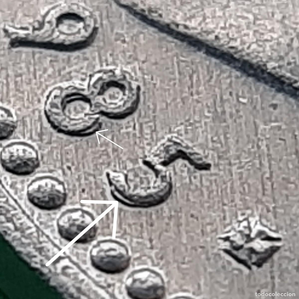 Monedas con errores: (ERROR-ESPA&Ntilde;A)(1985) 1 PESETA CON EXCESO DE METAL - Foto 4