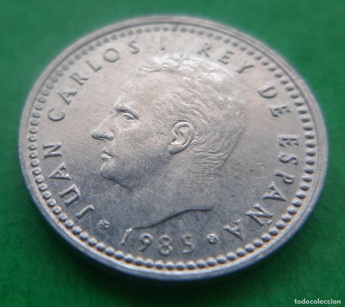 Monedas con errores: (ERROR-ESPA&Ntilde;A)(1985) 1 PESETA CON EXCESO DE METAL - Foto 9