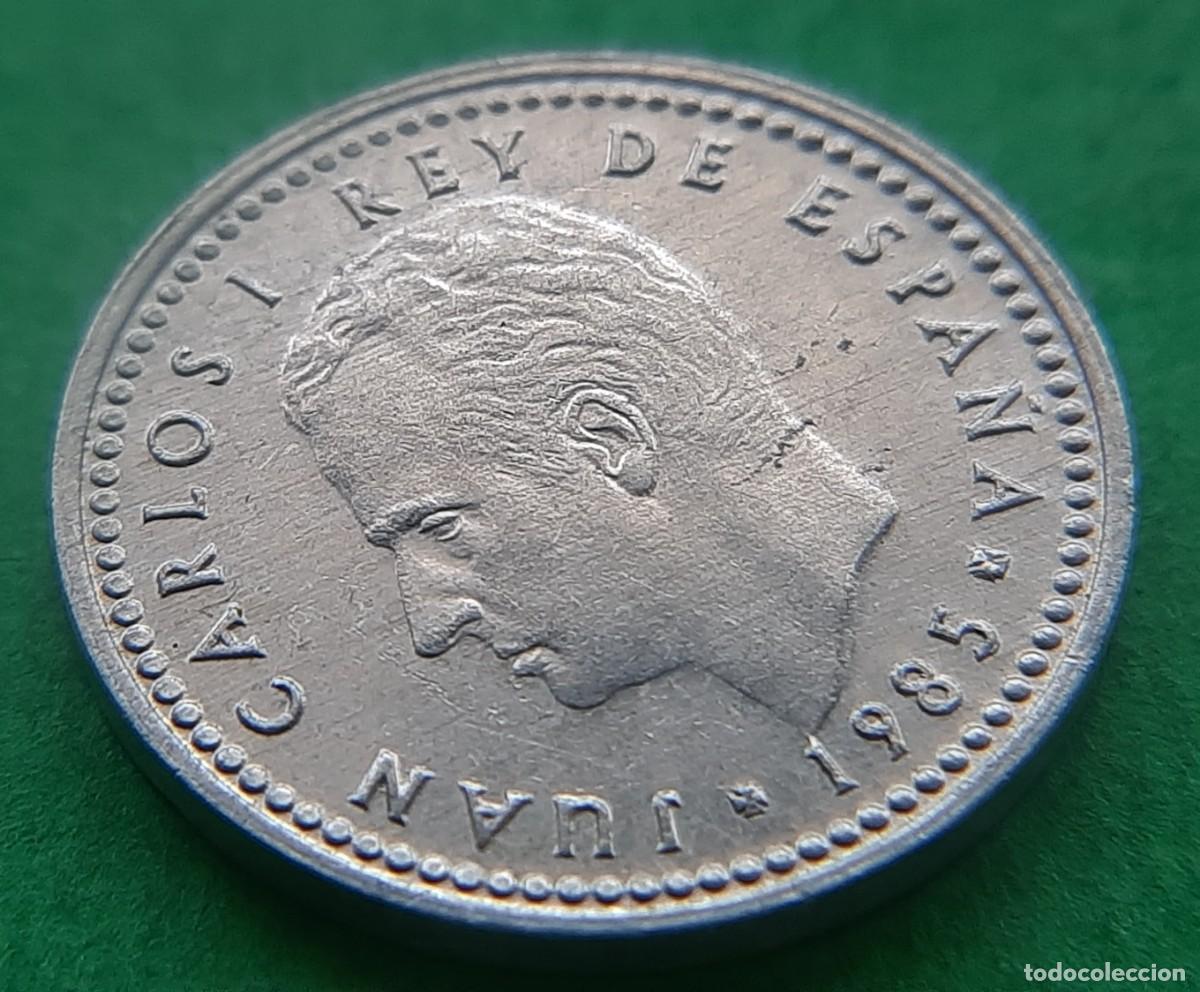 Monedas con errores: (ERROR-ESPA&Ntilde;A)(1985) 1 PESETA CON EXCESO DE METAL - Foto 12
