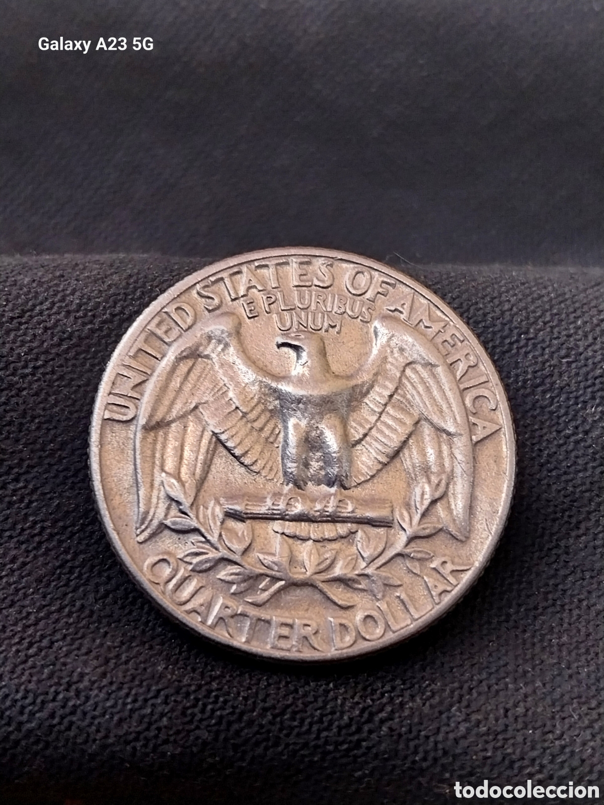 Monedas con errores: Cuarto Dollar EEUU 1967 con errores de acu&ntilde;aci&oacute;n distintivos. - Foto 7