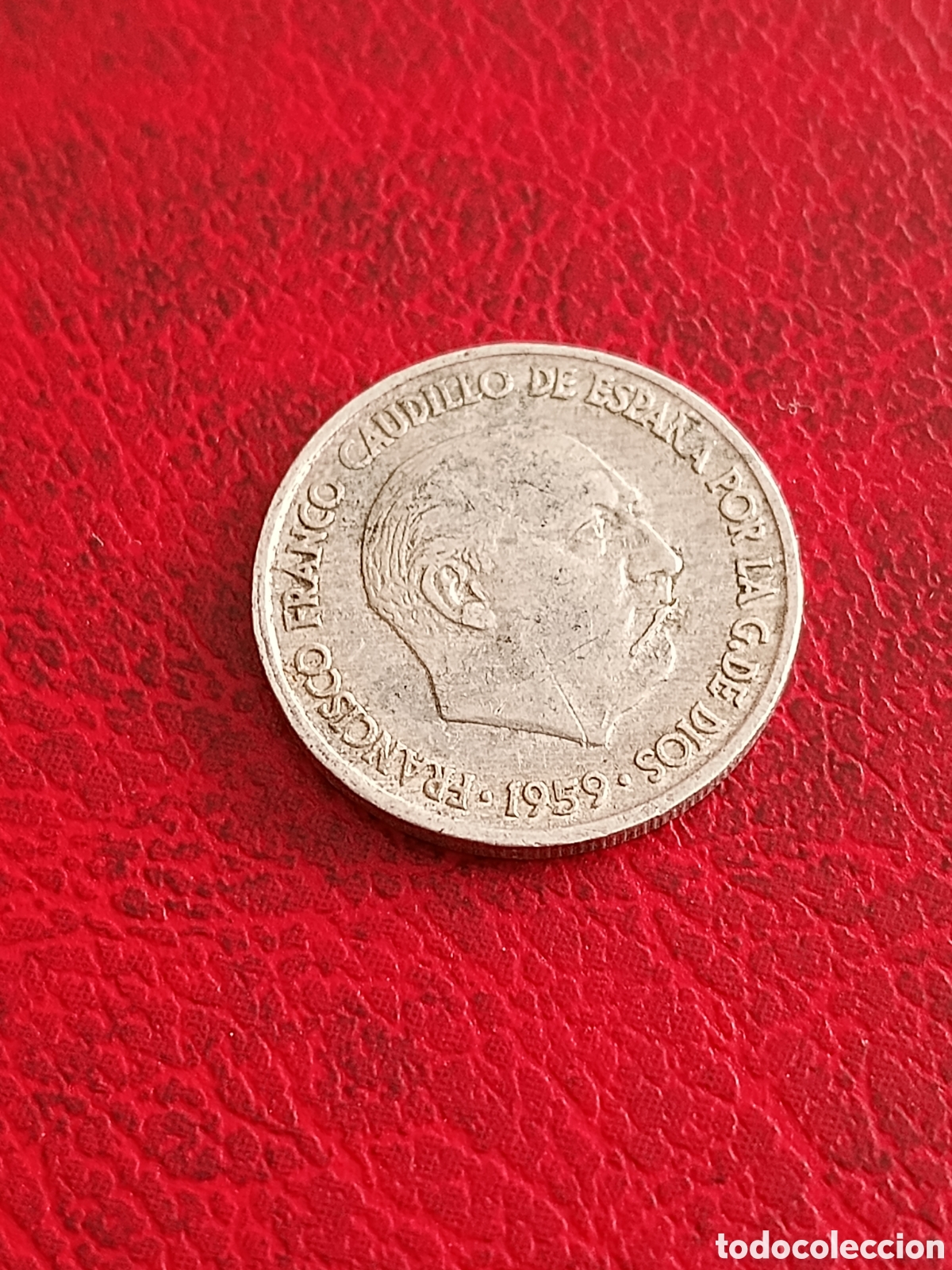Monedas con errores: 10 c&eacute;ntimos de Franco de 1959 con exceso de metal - Foto 2