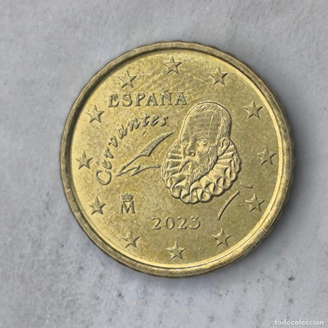 Monedas con errores: 10-03818-Espa&ntilde;a 10 cent &euro; - 2023 linea elevada en cospel - Foto 2