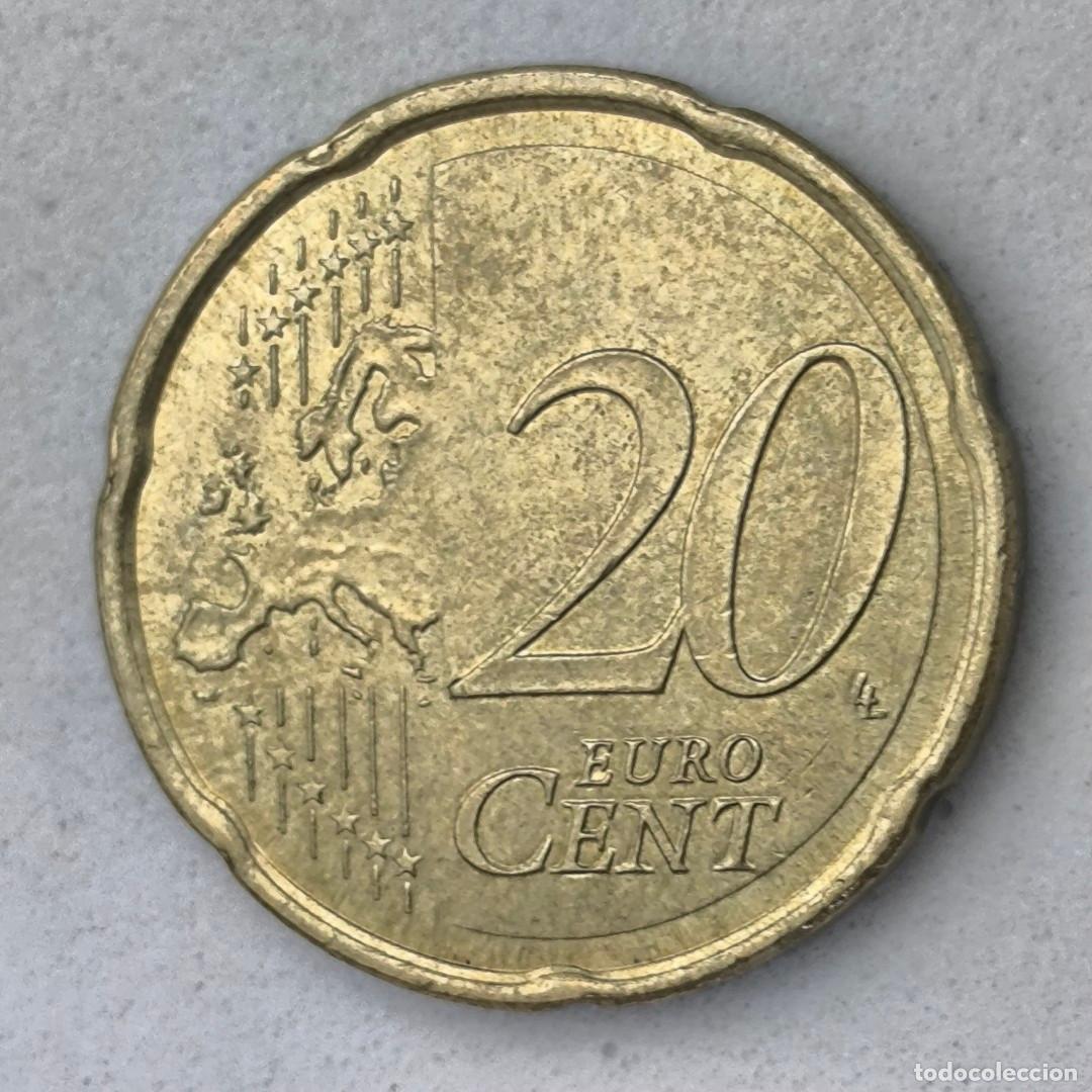 Monedas con errores: 10-03979-Espa&ntilde;a 20 cent &euro; - 2019 - cu&ntilde;o roto oreja - Foto 2