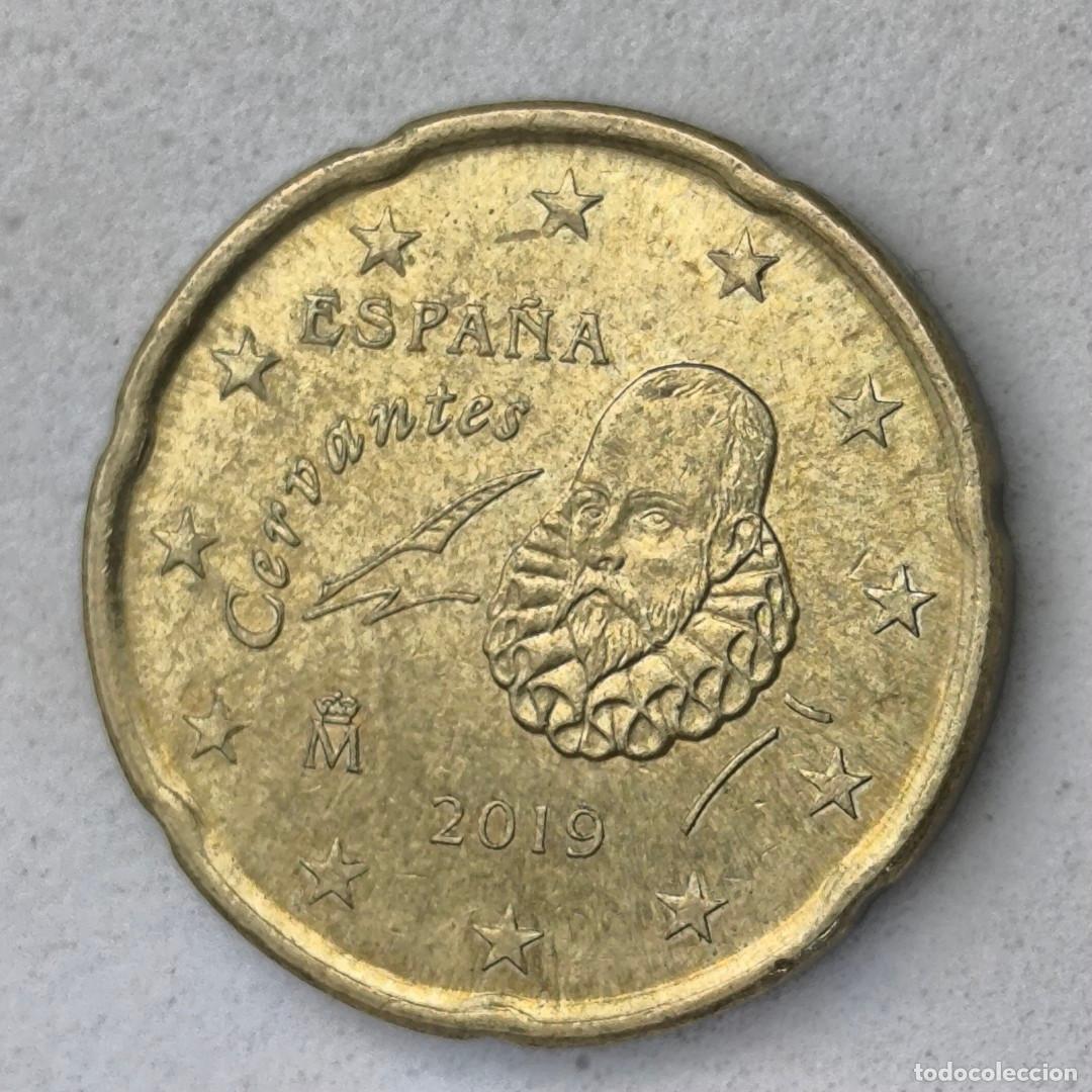 Monedas con errores: 10-03979-Espa&ntilde;a 20 cent &euro; - 2019 - cu&ntilde;o roto oreja - Foto 3