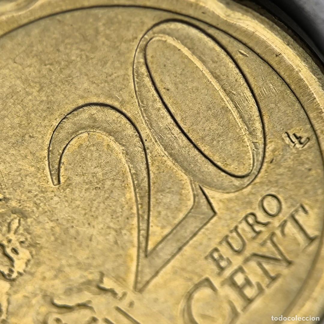 Monedas con errores: 10-03980-Espa&ntilde;a 20 cent &euro; - 2023 - dos monedas distinto dise&ntilde;o - Foto 2