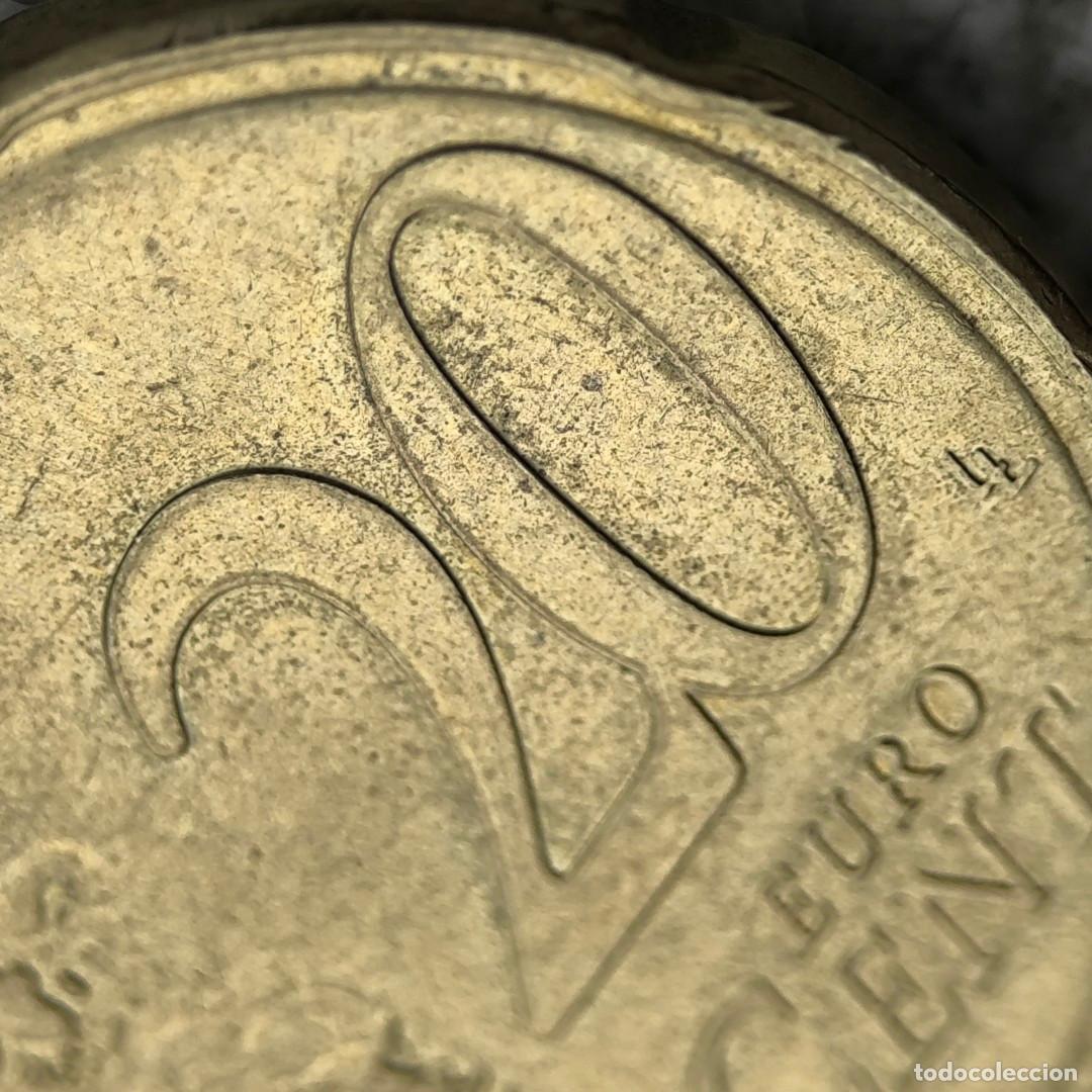 Monedas con errores: 10-03980-Espa&ntilde;a 20 cent &euro; - 2023 - dos monedas distinto dise&ntilde;o - Foto 3