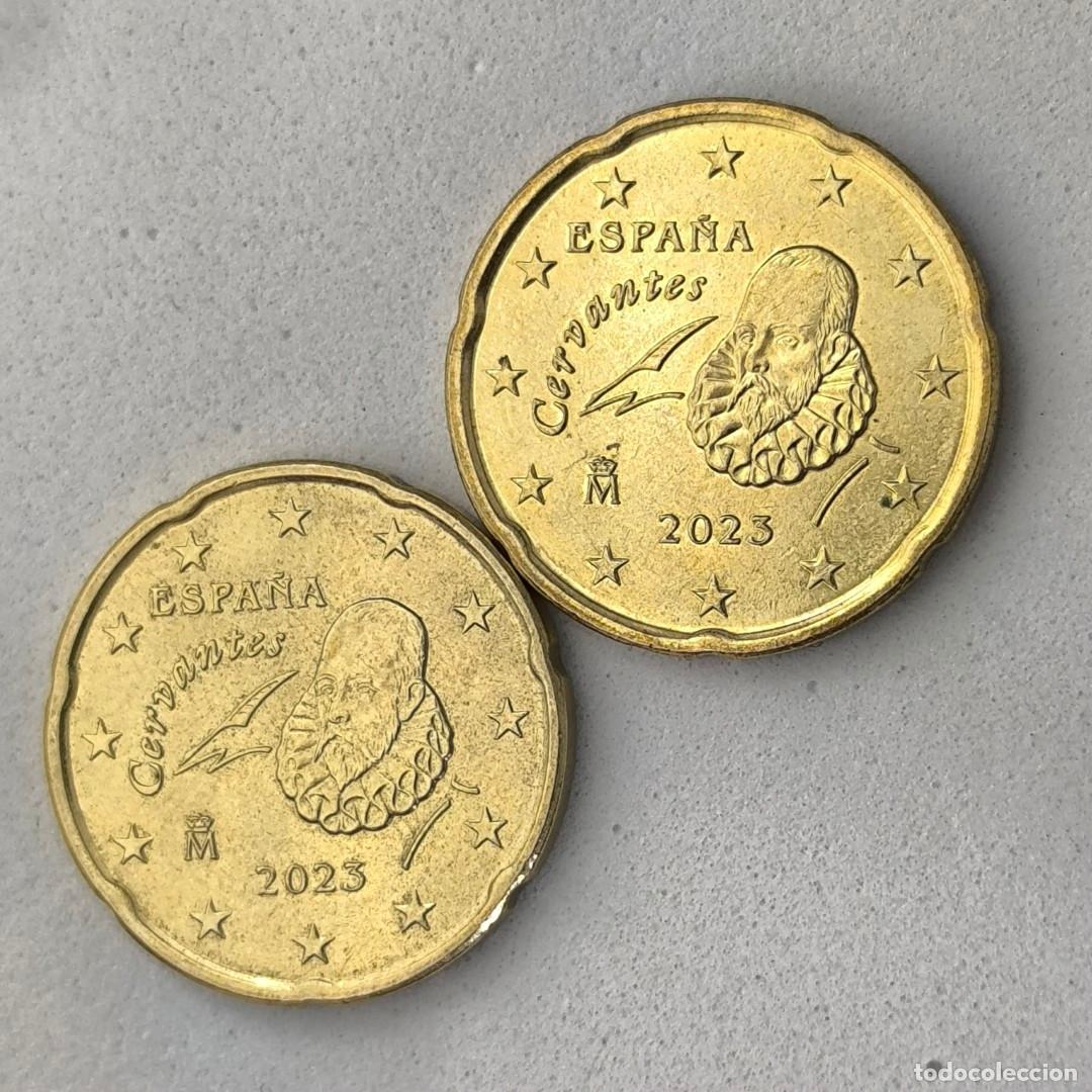 Monedas con errores: 10-03980-Espa&ntilde;a 20 cent &euro; - 2023 - dos monedas distinto dise&ntilde;o - Foto 4