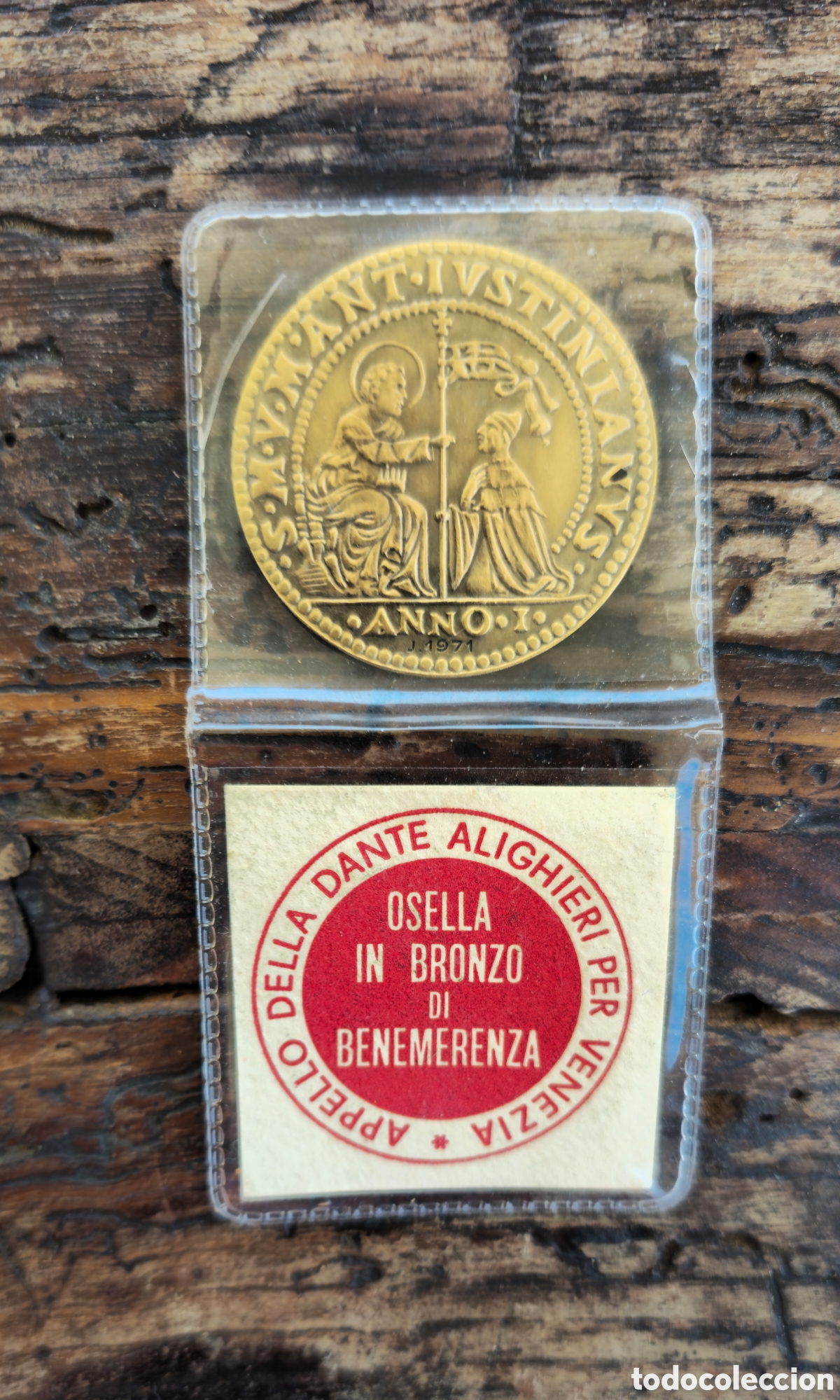 Monedas con errores: Osella 1971. Italia reproducci&oacute;n - Foto 3