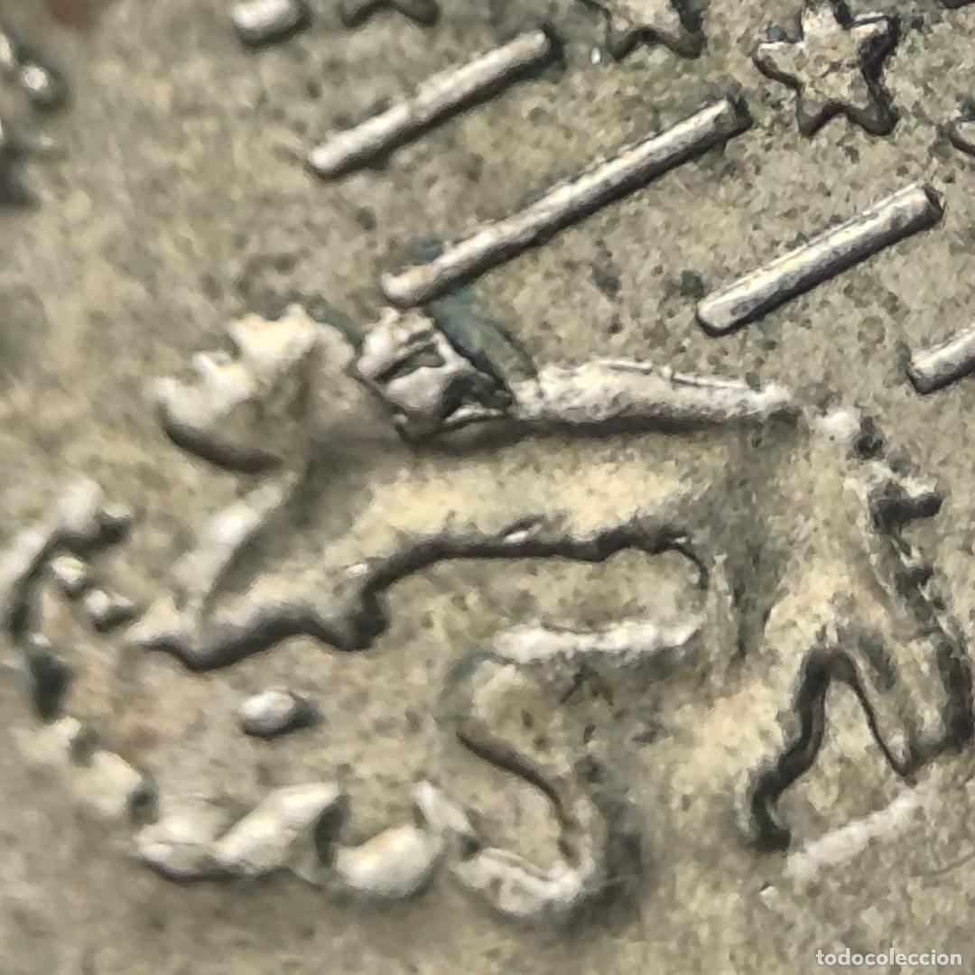 Monedas con errores: 10-04042-Espa&ntilde;a 10 cent &euro; - 2017 - cu&ntilde;o roto cedilla + pelo + mapa - Foto 1