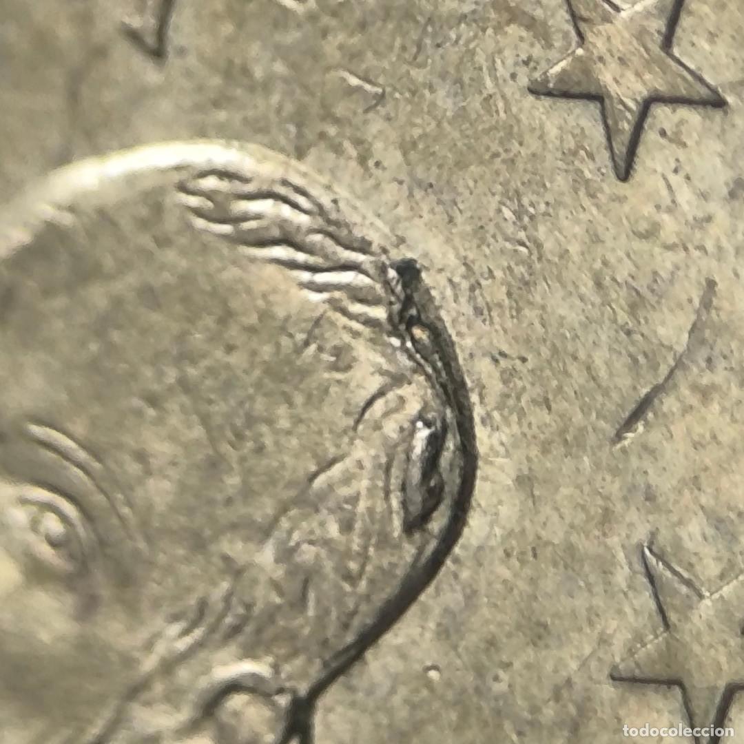 Monedas con errores: 10-04042-Espa&ntilde;a 10 cent &euro; - 2017 - cu&ntilde;o roto cedilla + pelo + mapa - Foto 2