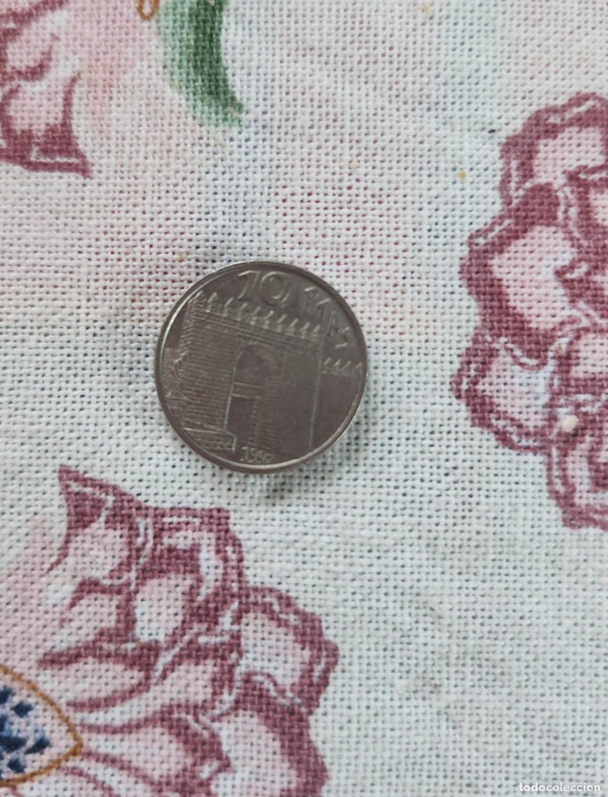 Monedas con errores: Moneda de 10 Pesetas S&eacute;neca del 97 - Foto 1