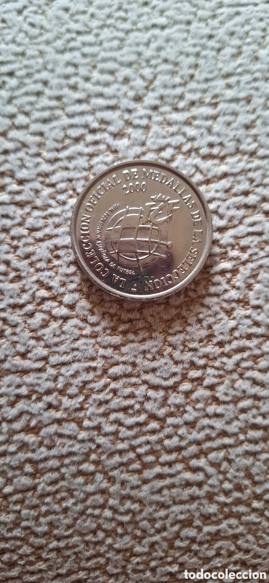 Monedas con errores: GUARDIOLA COLECCI&Oacute;N MONEDAS SELECCI&Oacute;N ESPA&Ntilde;OLA 2000 - Foto 2