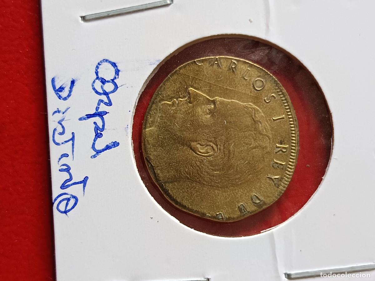 Monedas con errores: Monedas 25 pesetas en cospel distinto - Foto 1