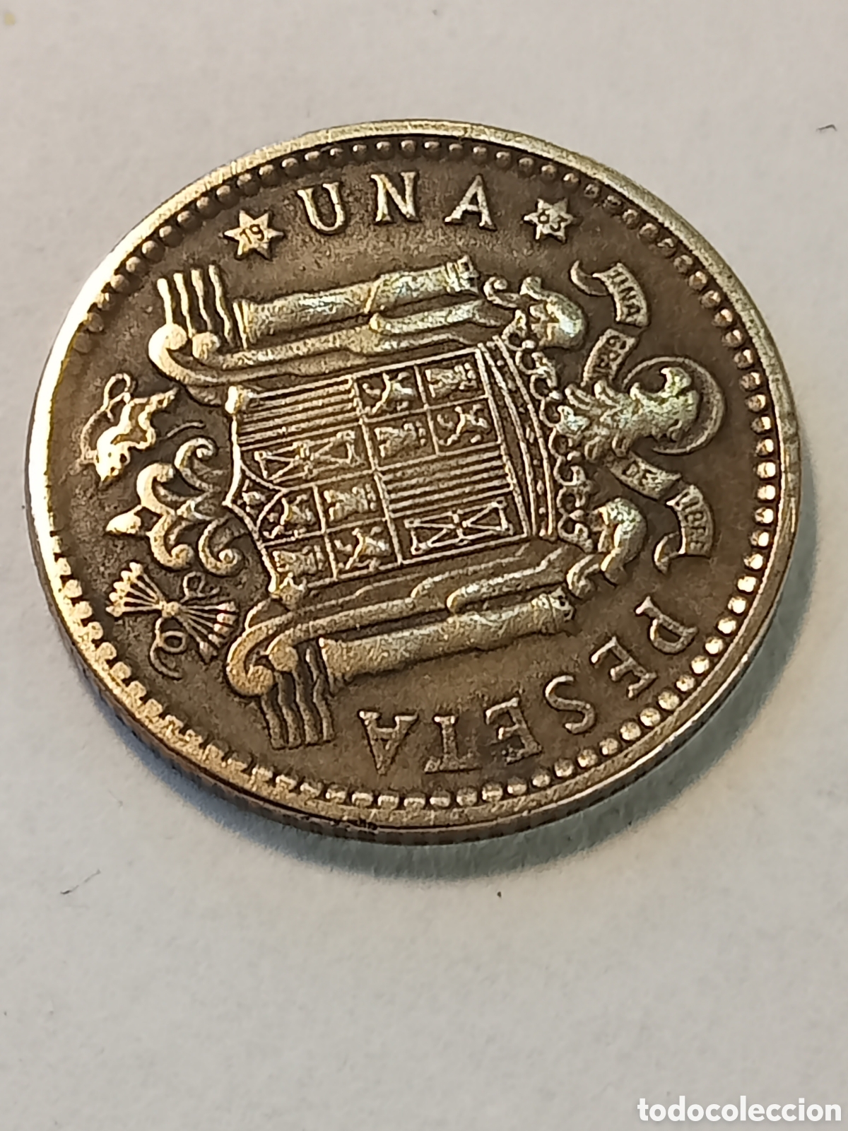 Monedas con errores: RARA MONEDA LA BOINA DE FRANCO - Foto 4