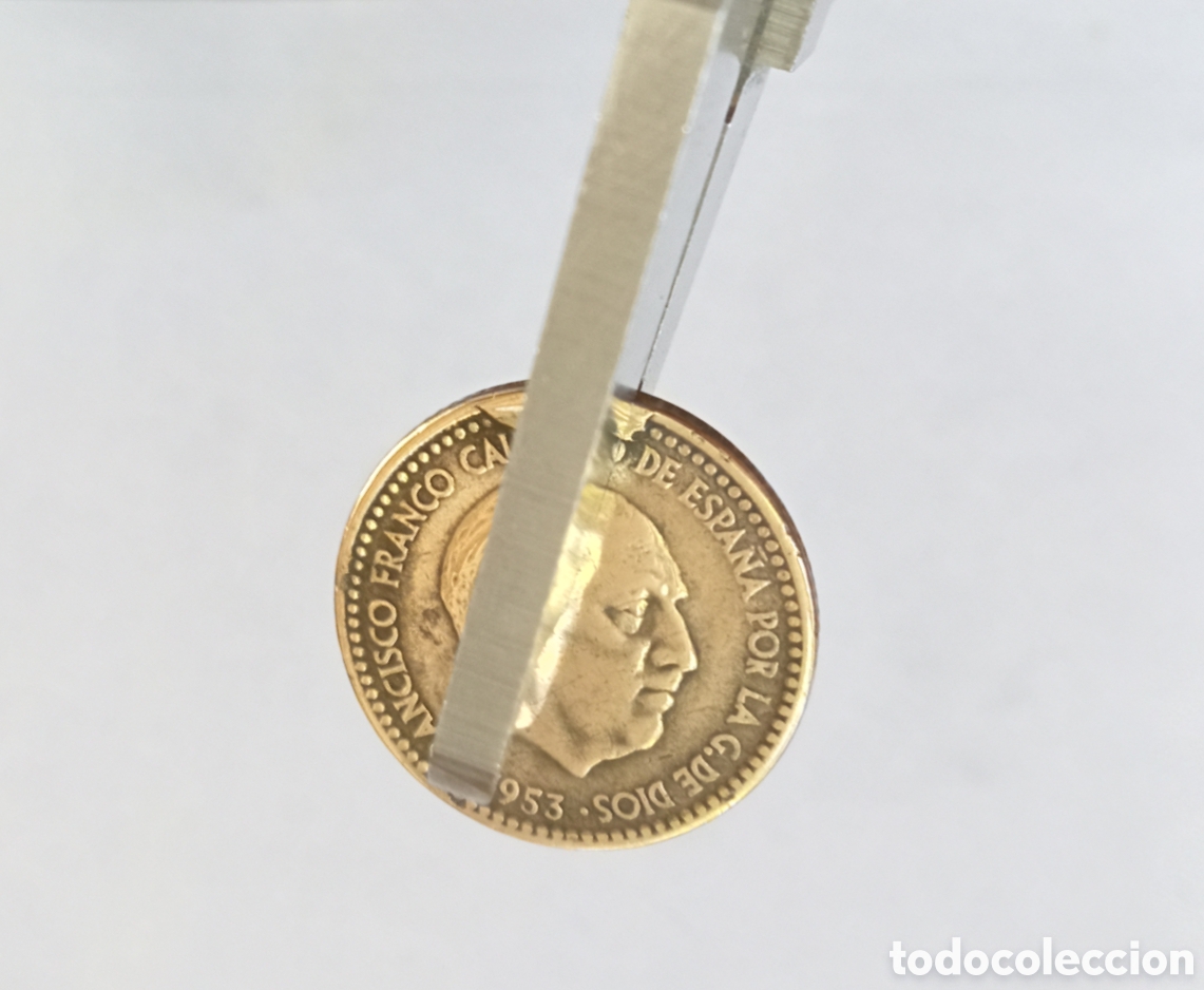 Monedas con errores: RARA MONEDA LA BOINA DE FRANCO - Foto 7