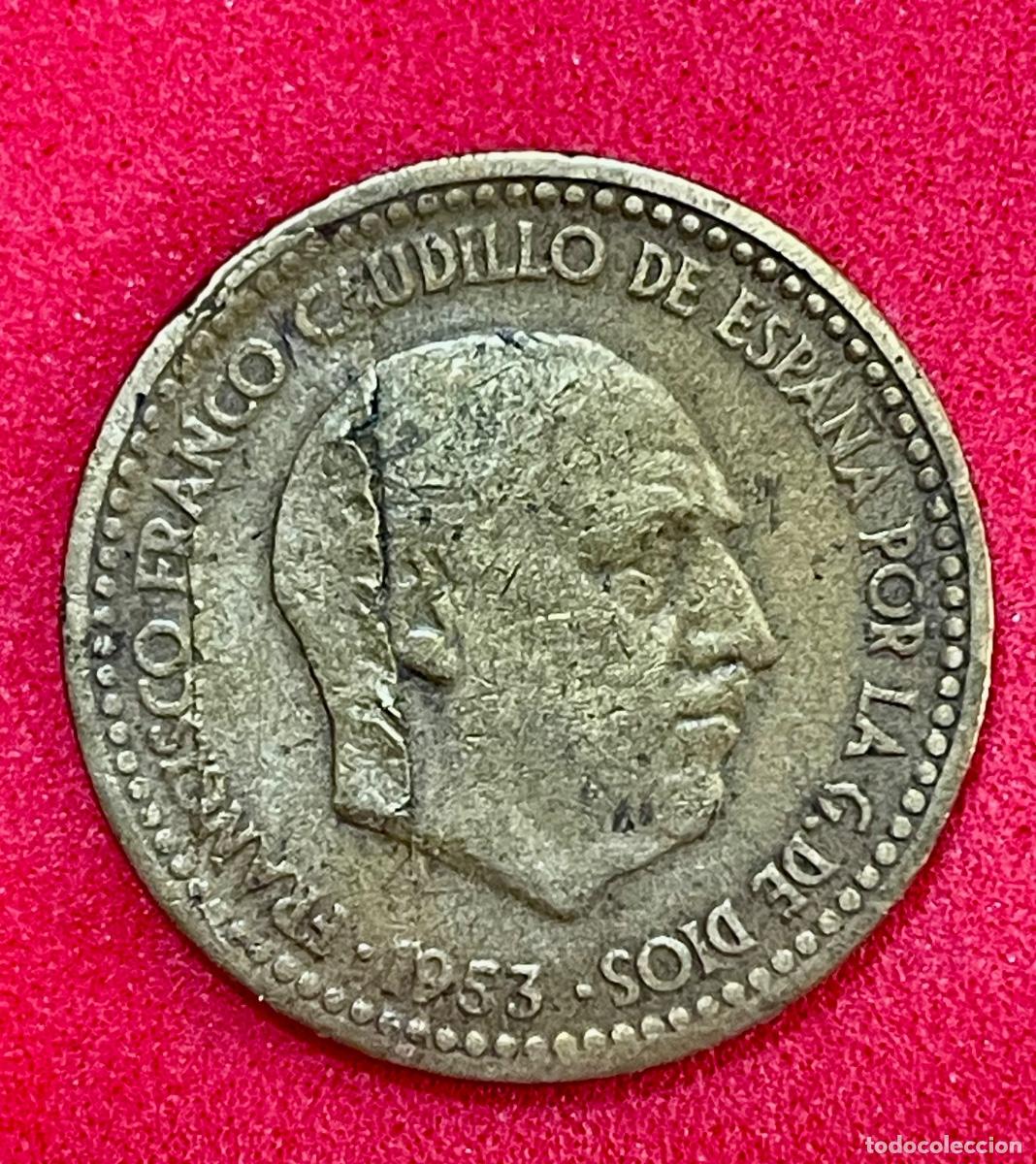 Monedas con errores: * ERROR * HOJA 1 PESETA A&Ntilde;O 1963 - Foto 1