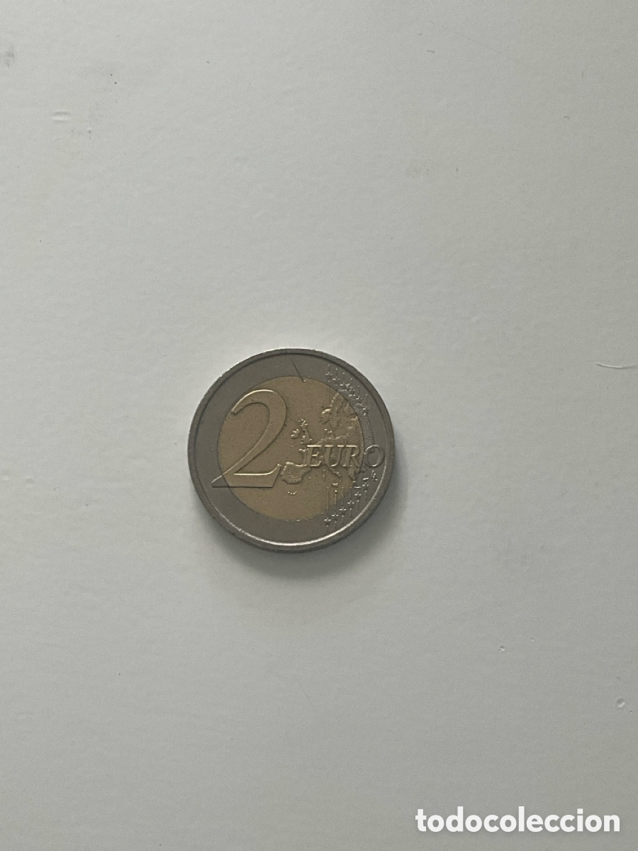 Monedas con errores: Moneda 2&euro; conmemorativa UEM 1999-2009 - Foto 2