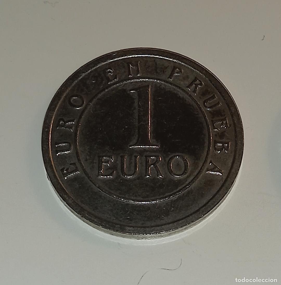 Monedas con errores: Moneda prueba de Euro antes de circular las actuales - Foto 1