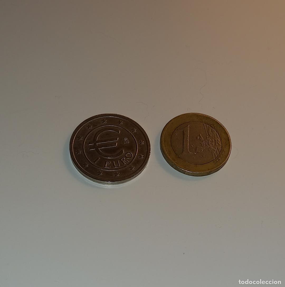 Monedas con errores: Moneda prueba de Euro antes de circular las actuales - Foto 3