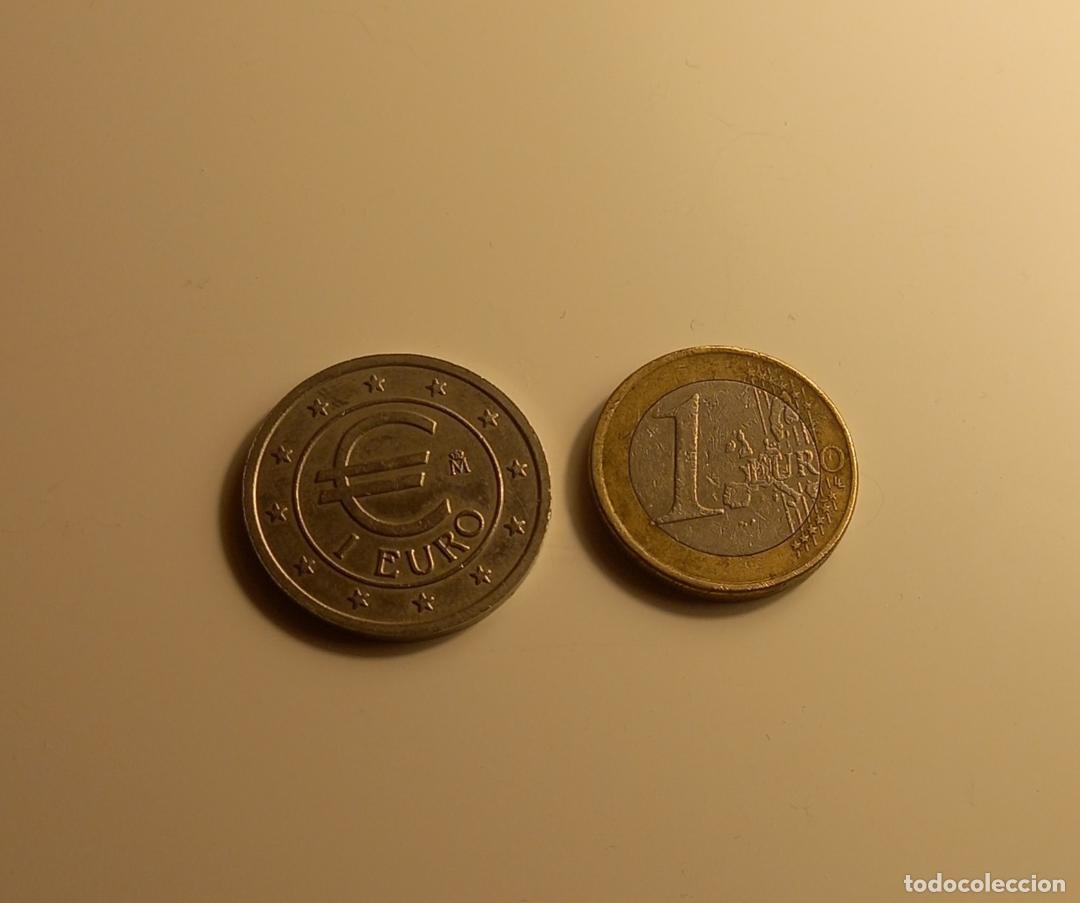 Monedas con errores: Moneda prueba de Euro antes de circular las actuales - Foto 4