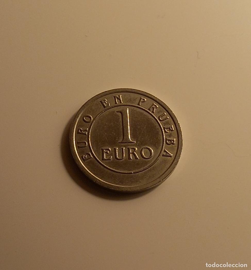 Monedas con errores: Moneda prueba de Euro antes de circular las actuales - Foto 5