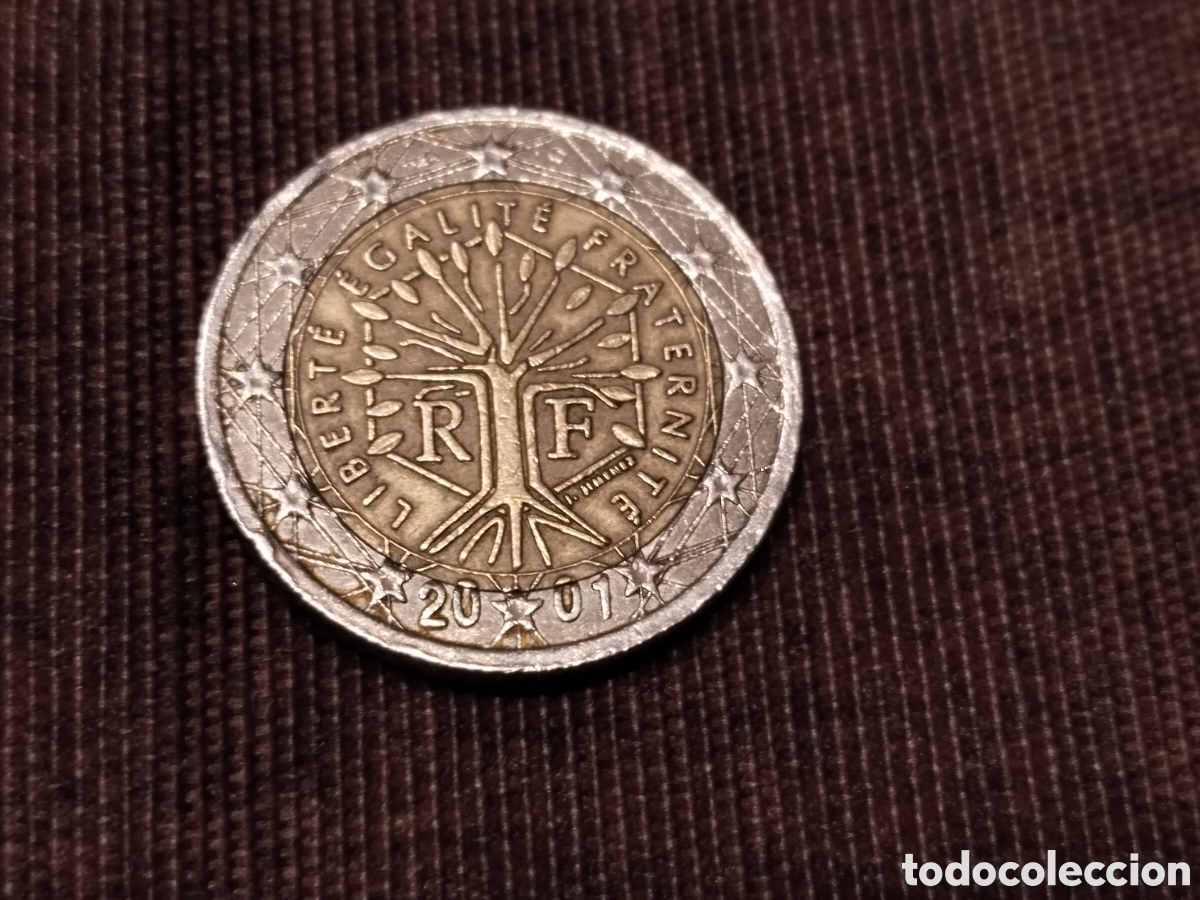 Monedas con errores: Moneda de 2&euro; Arbol de la vida con anomal&iacute;as - Foto 2