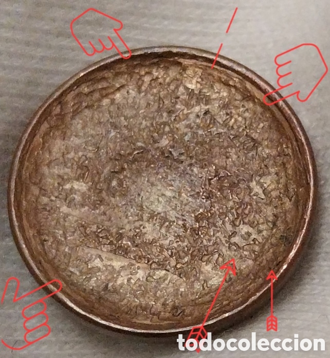 Monedas con errores: 1 cent, INSUPERABLE MENTE &rdquo; &Uacute;nico &rdquo;. - Foto 6
