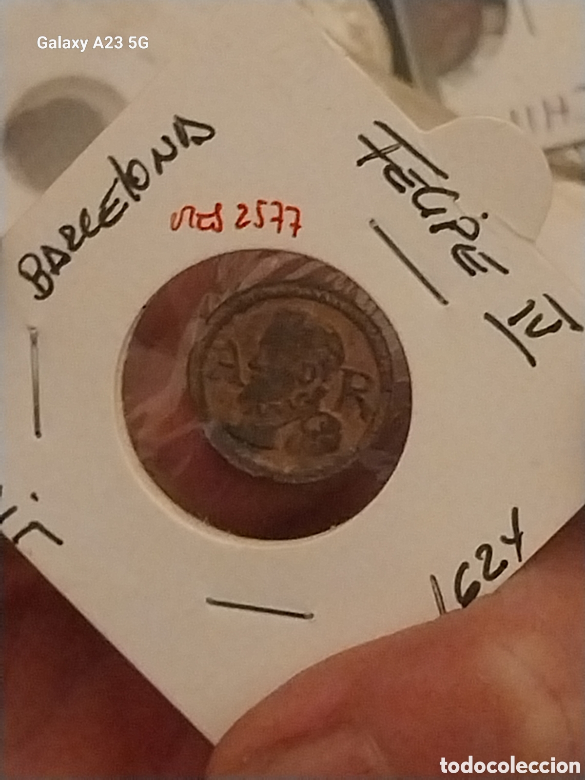 Monedas con errores: ERROR &Uacute;nico 2 Maravedies 1624, Ceca Barcelona Error. - Foto 4