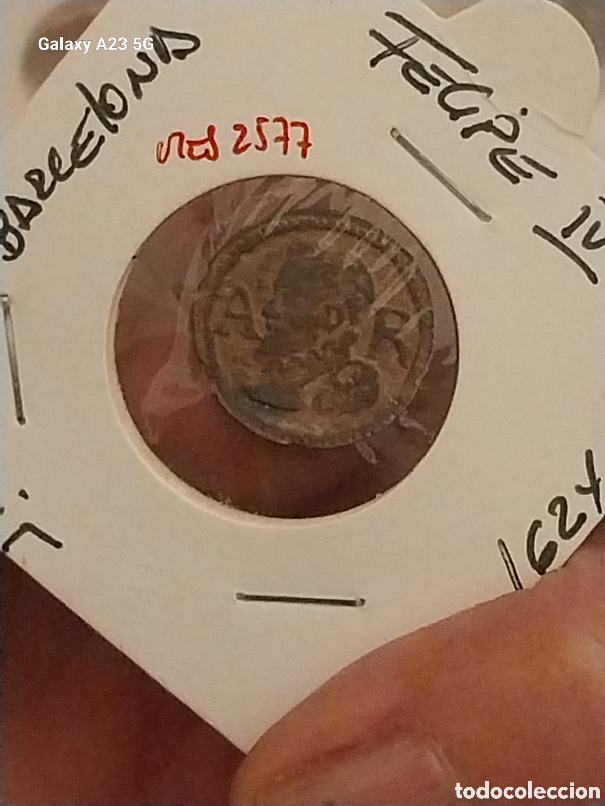 Monedas con errores: ERROR &Uacute;nico 2 Maravedies 1624, Ceca Barcelona Error. - Foto 6