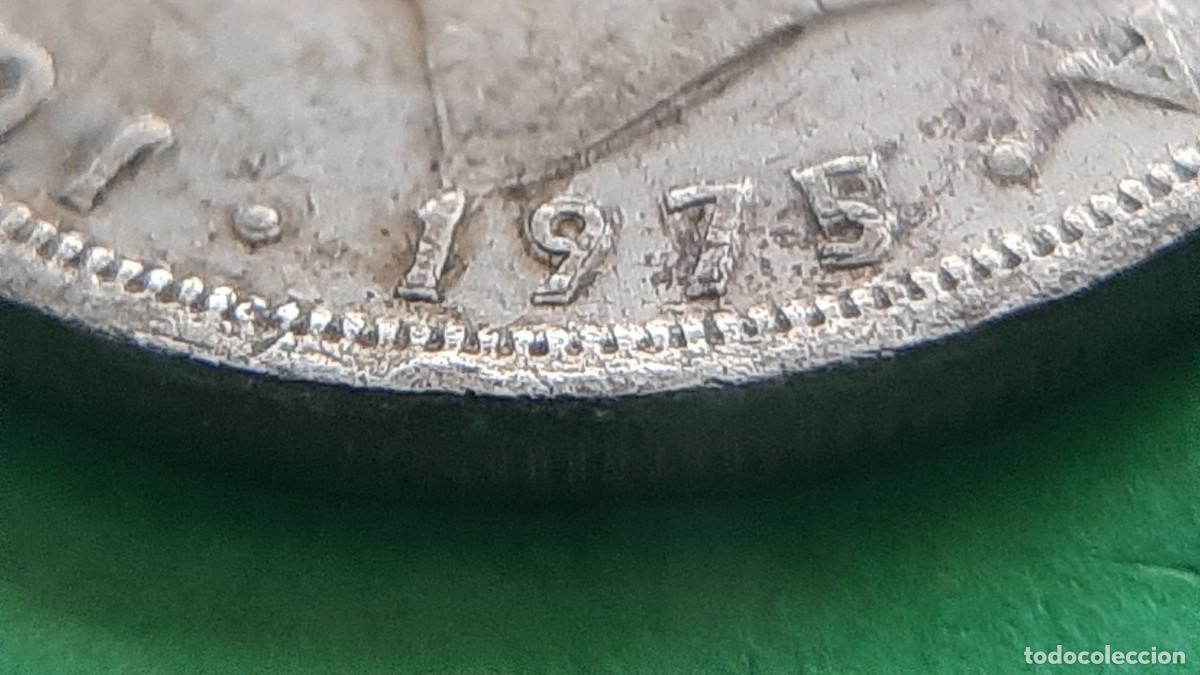 Monedas con errores: (ERROR-ESPA&Ntilde;A(1975*80) 5 PESETAS CON LEYENDA REMARCADA - Foto 12