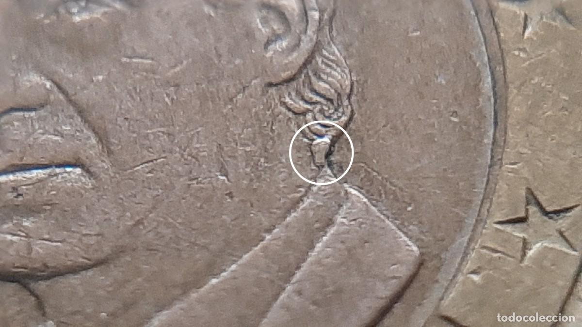 Monedas con errores: (ERROR-ESPA&Ntilde;A)(2021) 1 EURO CON EXCESOS DE METAL - Foto 4