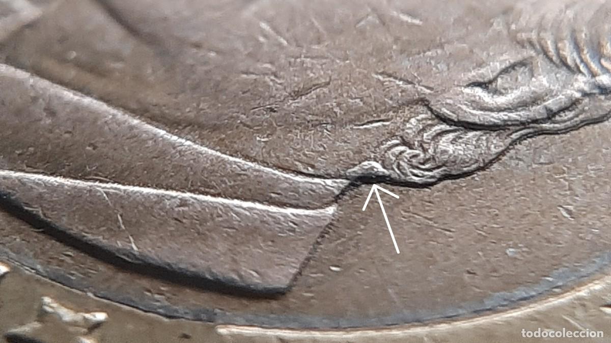 Monedas con errores: (ERROR-ESPA&Ntilde;A)(2021) 1 EURO CON EXCESOS DE METAL - Foto 6