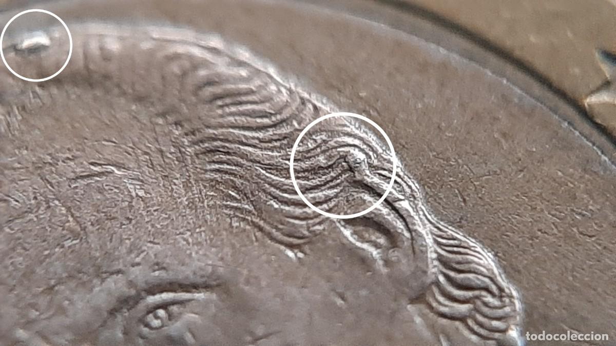 Monedas con errores: (ERROR-ESPA&Ntilde;A)(2021) 1 EURO CON EXCESOS DE METAL - Foto 8