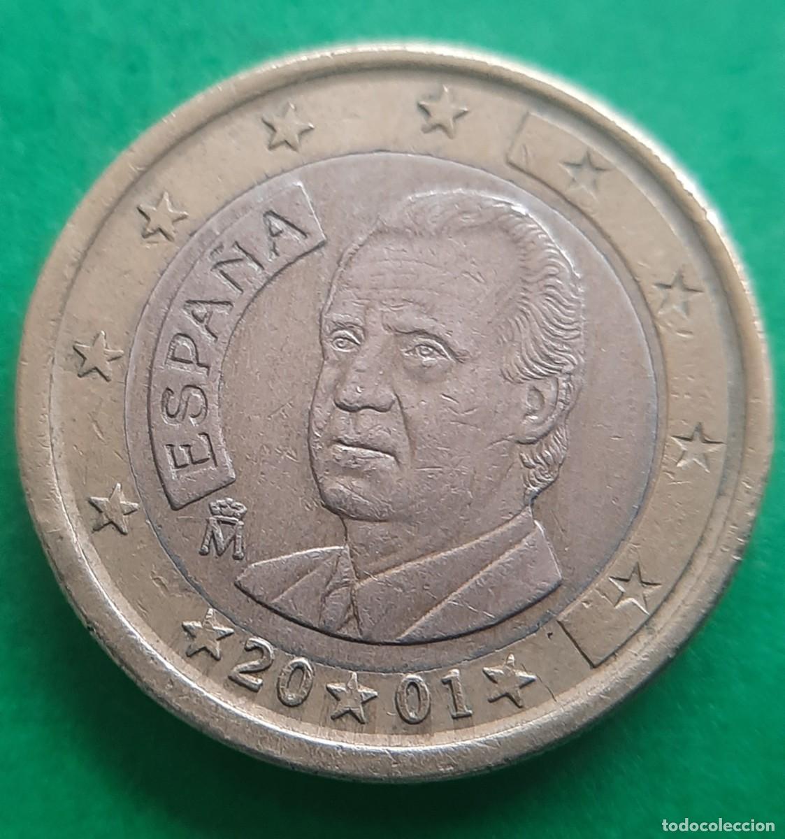 Monedas con errores: (ERROR-ESPA&Ntilde;A)(2021) 1 EURO CON EXCESOS DE METAL - Foto 9