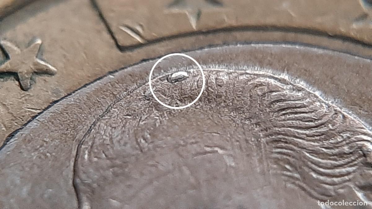 Monedas con errores: (ERROR-ESPA&Ntilde;A)(2021) 1 EURO CON EXCESOS DE METAL - Foto 16