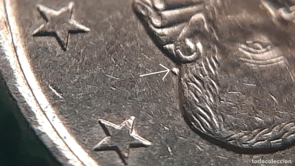 Monedas con errores: (ERROR-ESPA&Ntilde;A)(2023) 20 C&Eacute;NTIMOS DE EURO EXCESO DE METAL EN CABEZA - Foto 3