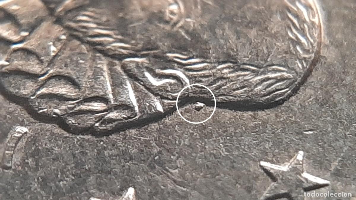 Monedas con errores: (ERROR-ESPA&Ntilde;A)(2023) 20 C&Eacute;NTIMOS DE EURO EXCESO DE METAL EN CABEZA - Foto 4