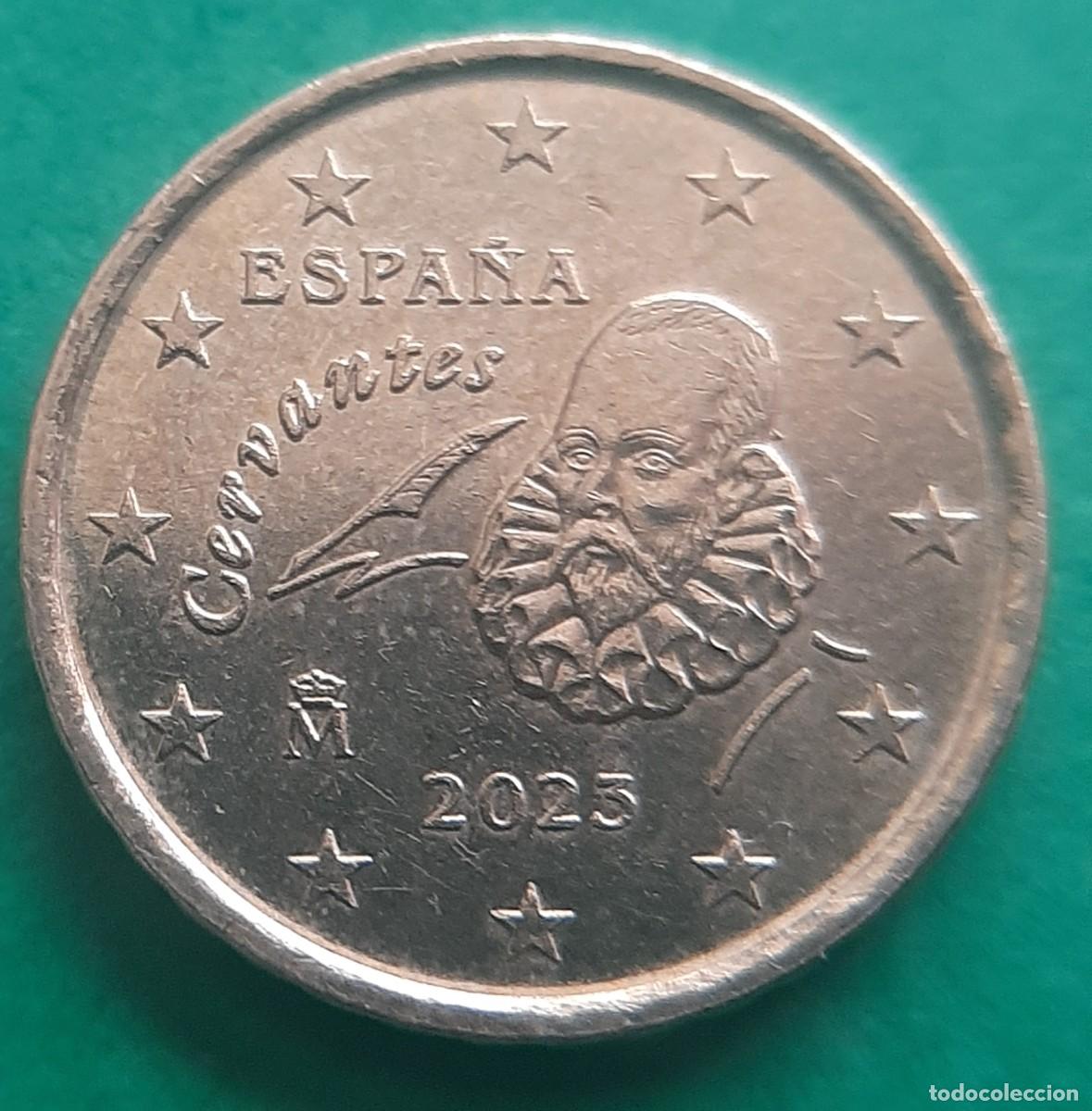 Monedas con errores: (ERROR-ESPA&Ntilde;A)(2023) 20 C&Eacute;NTIMOS DE EURO EXCESO DE METAL EN CABEZA - Foto 6