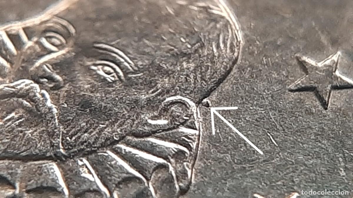 Monedas con errores: (ERROR-ESPA&Ntilde;A)(2023) 20 C&Eacute;NTIMOS DE EURO EXCESO DE METAL EN CABEZA - Foto 10