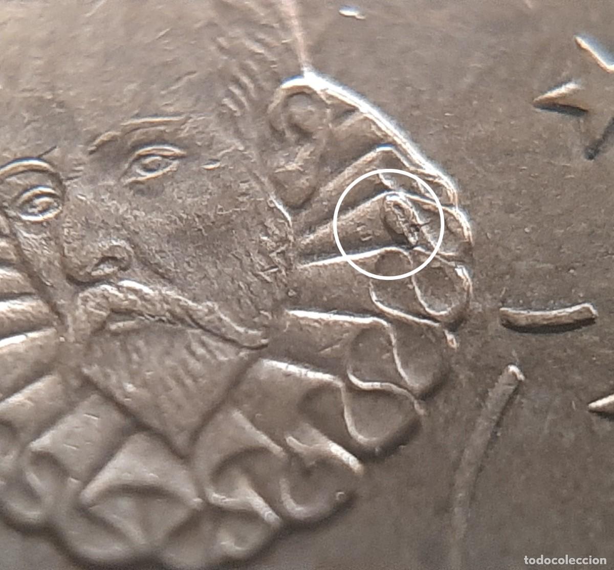 Monedas con errores: (ERROR-ESPA&Ntilde;A)(2021) 20 C&Eacute;NTIMOS DE EURO EXCESO DE METAL EN CUELLO - Foto 7