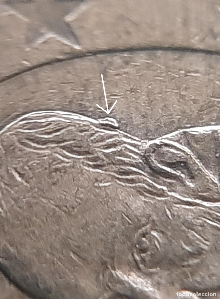Monedas con errores: (ERROR-ESPA&Ntilde;A)(1999) 20 C&Eacute;NTIMOS DE EURO EXCESO DE METAL EN CABEZA - Foto 12