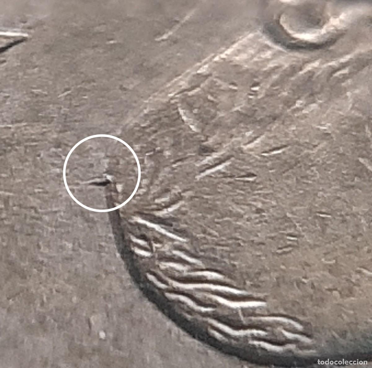 Monedas con errores: (ERROR-ESPA&Ntilde;A)(2018) 10 C&Eacute;NTIMOS DE EURO EXCESO DE METAL EN CABEZA - Foto 3
